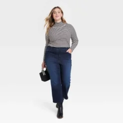 Women's High-Rise Bootcut Jeans - Universal Thread™ Dark Blue -Deals The Aurielle Store GUEST eaae22a1 0de7 470d 835f 02f8feb53137