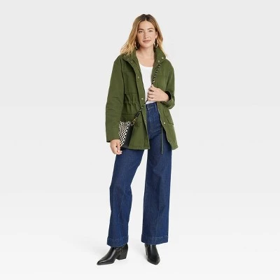 Women's Utility Field Jacket - Universal Thread™ Green 4 Women's Utility Field Jacket - Universal Thread™ Green - Image 2